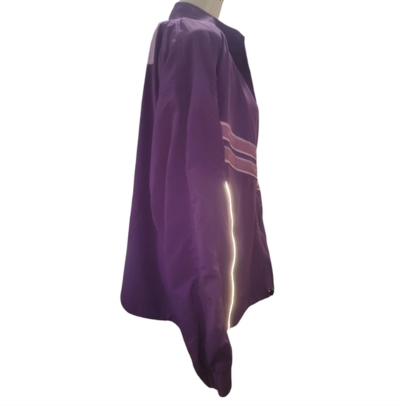 Guess Sport Purple “Love Potion” Reflective Tracksuit Set Jacket Pants Small nwt - Picture 5 of 10